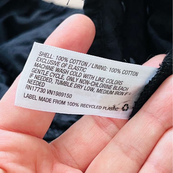 Target A New Day Eyelet Puff Sleeve Blouse in Black Size XXL - Picture 5 of 6